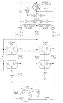 Page C Diagram and Parts List for 1655-0  Briggs and Stratton Generator